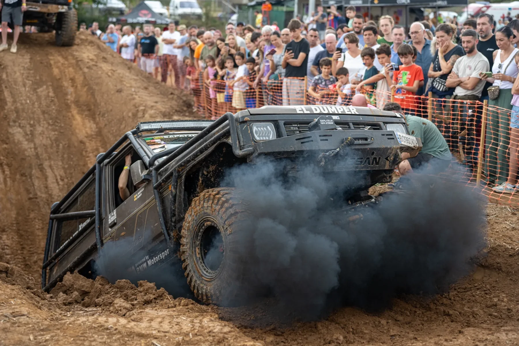 4x4 en acción durante evento